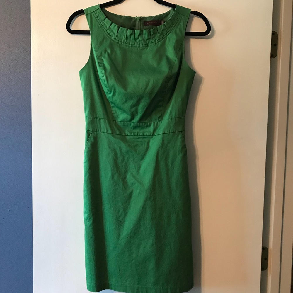Green The Limited sheath dress